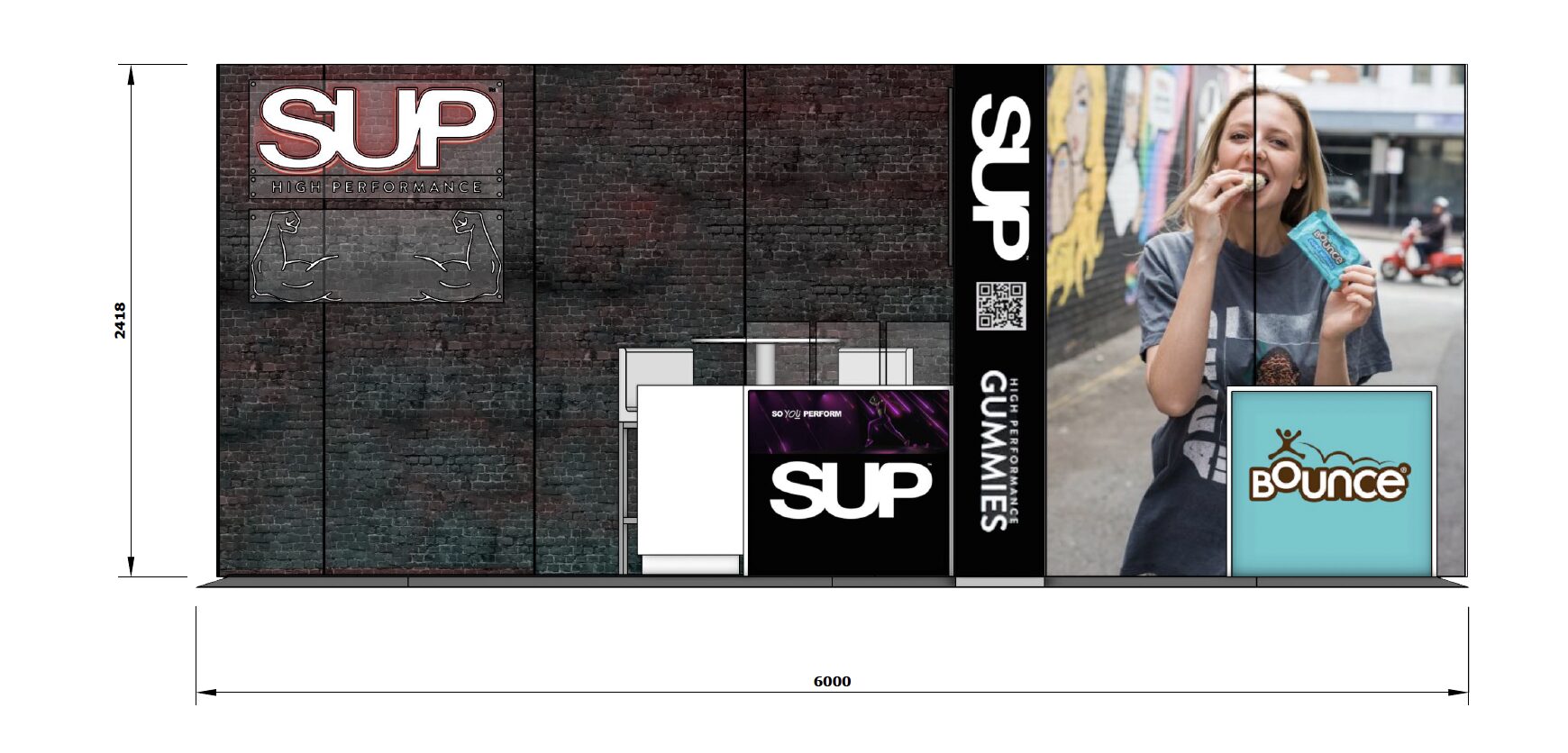 DUAL EXPO STAND DESIGN 